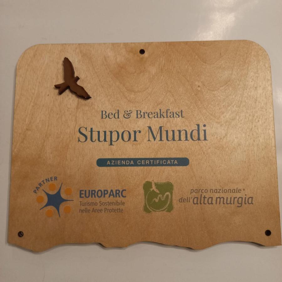 B&B Stupor Mundi Altamura Eksteriør billede
